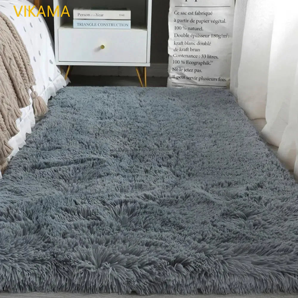 Silk Wool Solid Color Rug