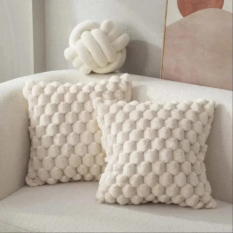 Plush Throw Pillowcase