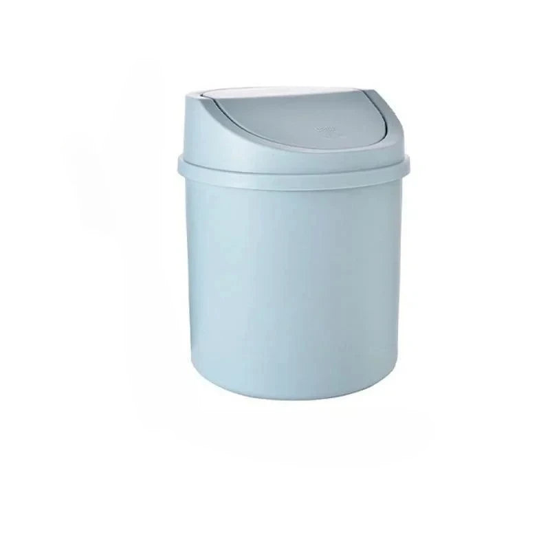 Mini Desktop Trash Can with Lid