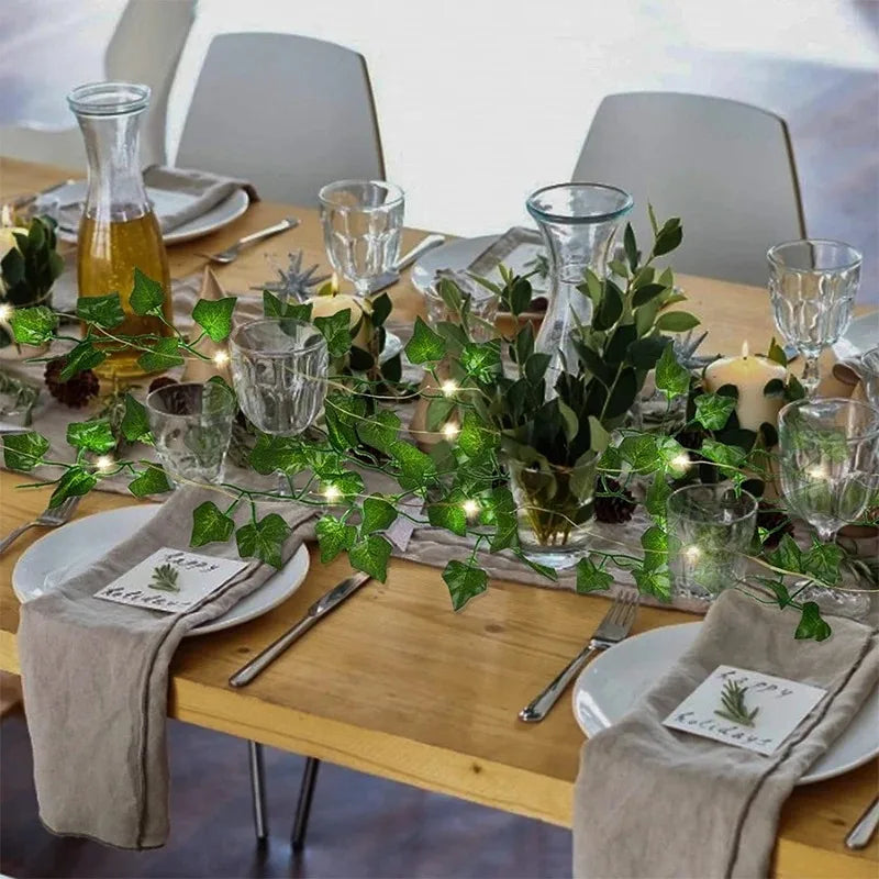 Green Ivy LED Light String