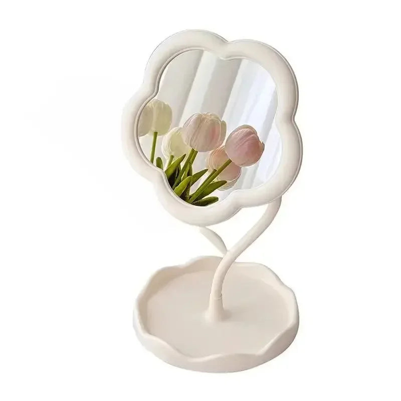 Floral Makeup Dressing Mirror