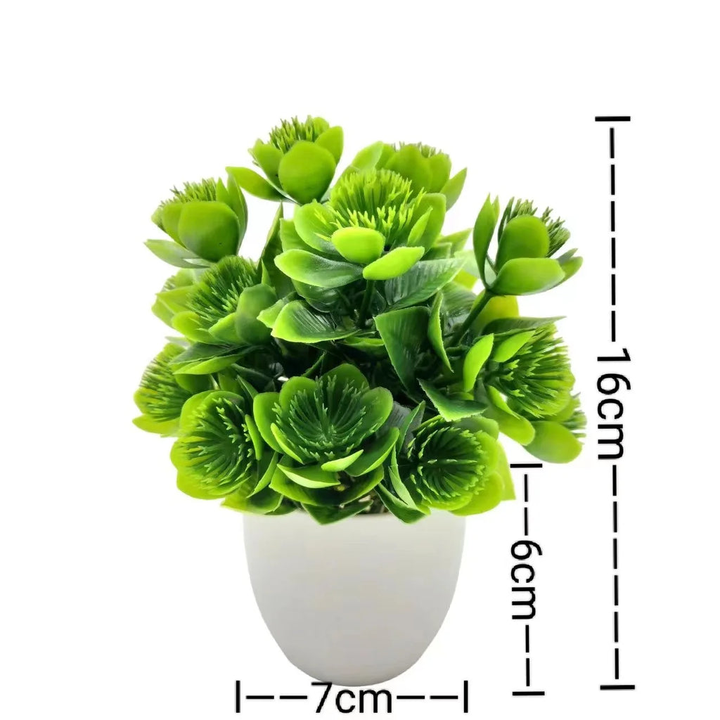 Artificial Plant with Plastic Pot
