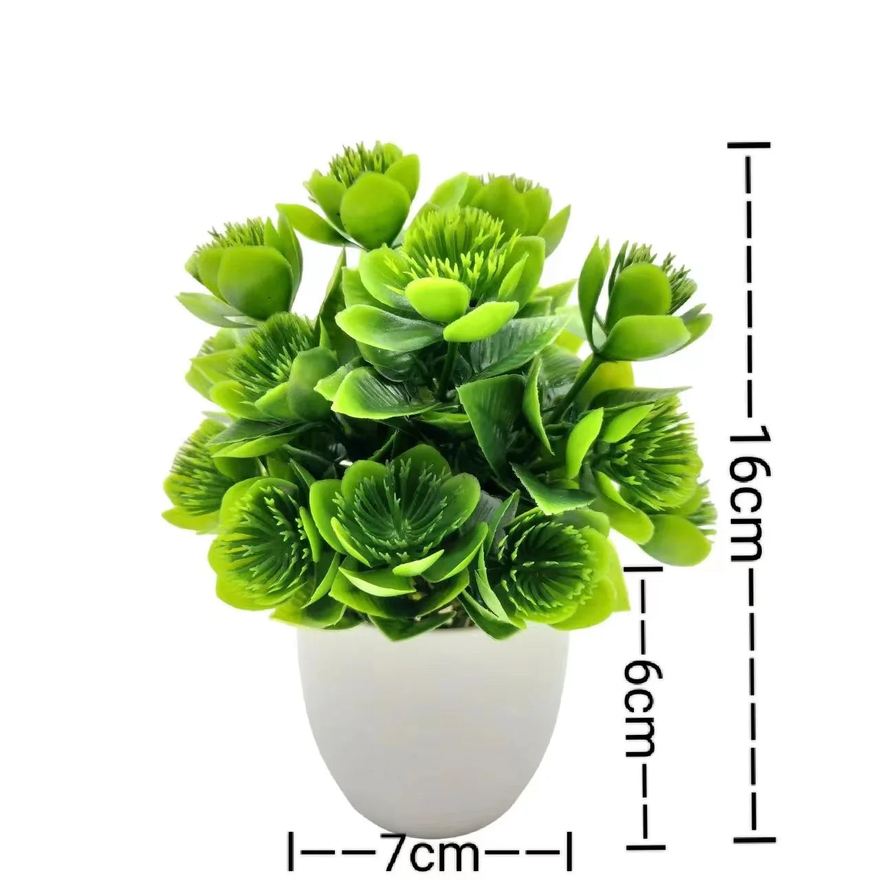 Artificial Plant with Plastic Pot