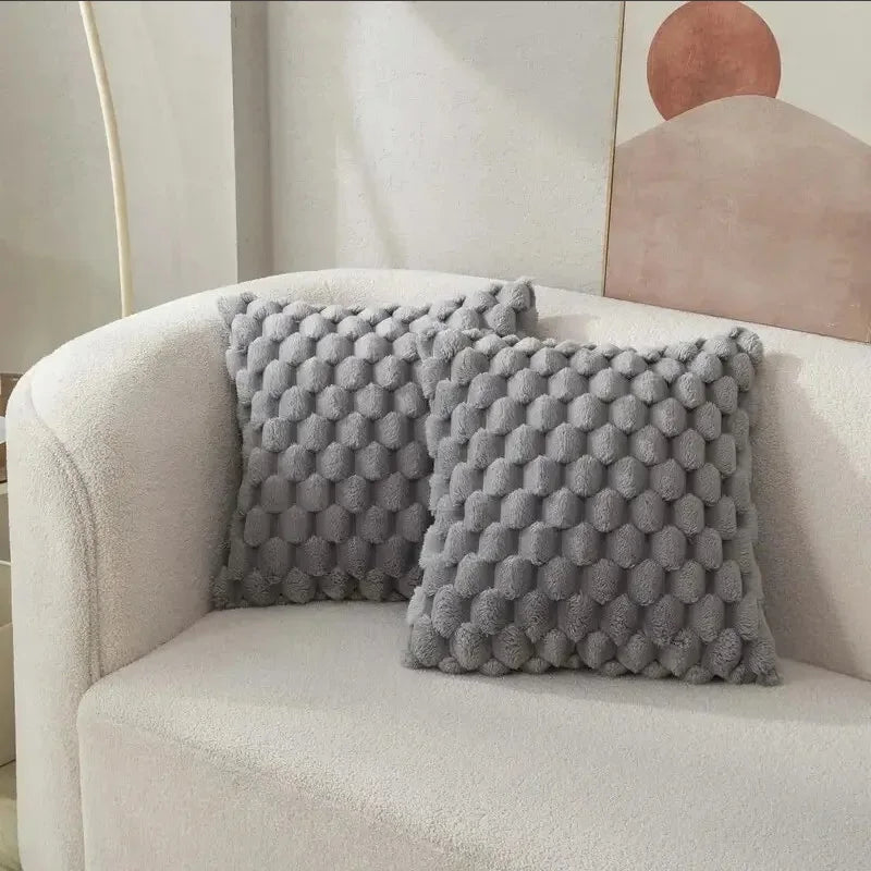 Plush Throw Pillowcase