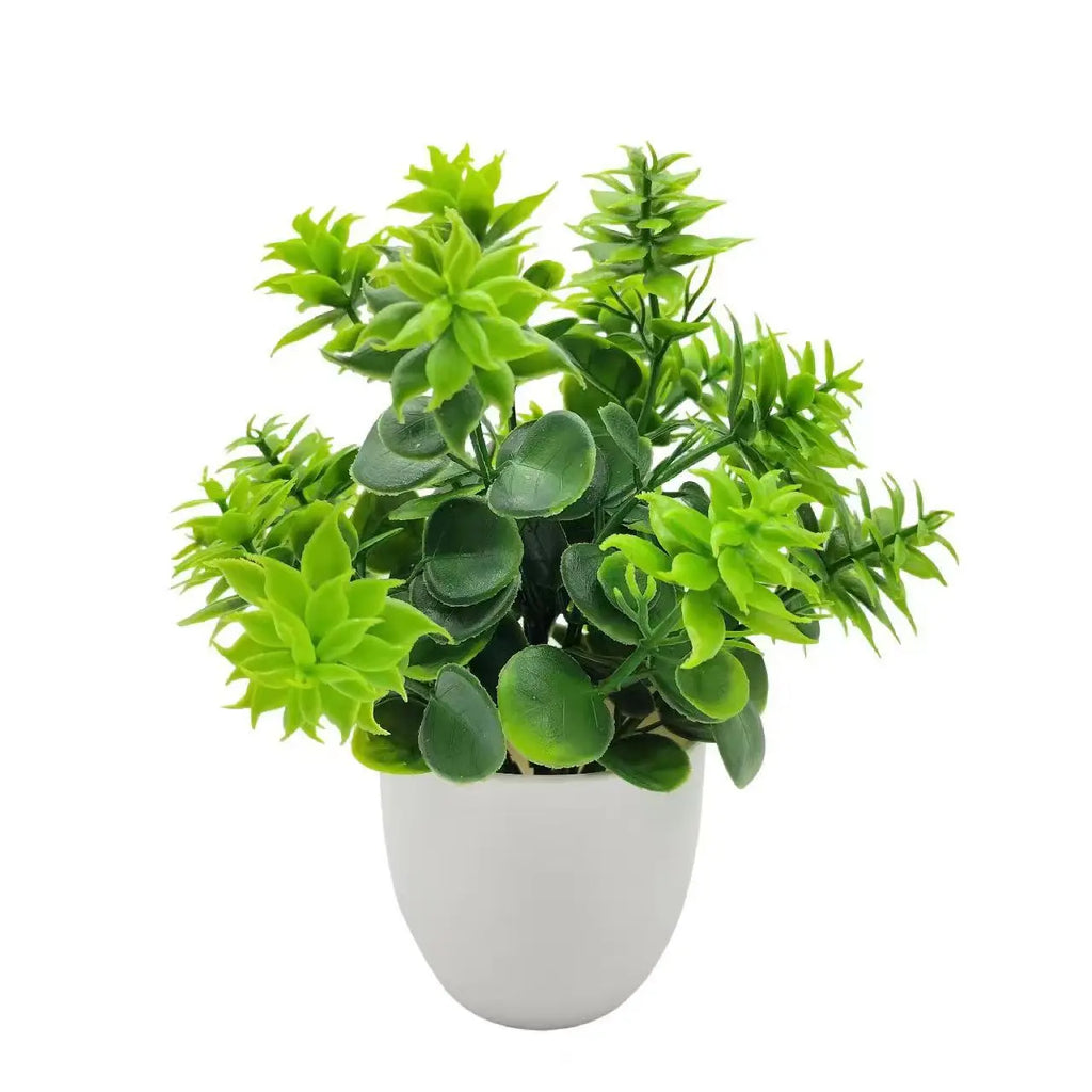 Artificial Plant with Plastic Pot
