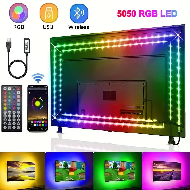 Smart USB LED Strip Lights 5V 5050